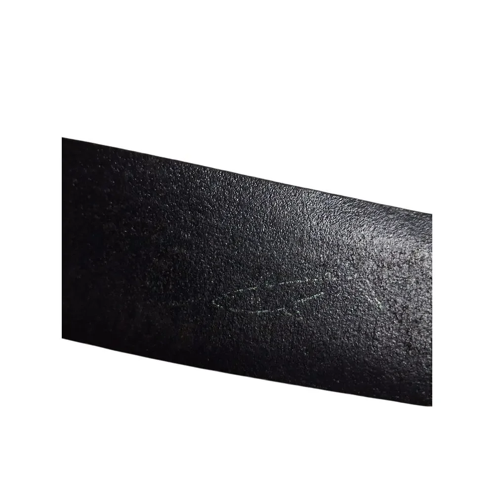 Mens size 36 Shark Belt‎ Casual Professional Teacher Casual Black Leather Luxury